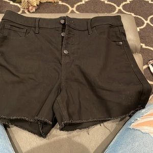 Old navy high rise jean shorts size 14